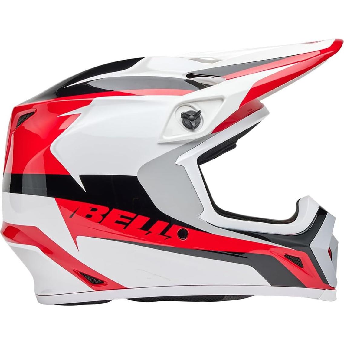 Casco de Motocross BELL MX-9 MIPS Rojo Brillante 2,22 kg