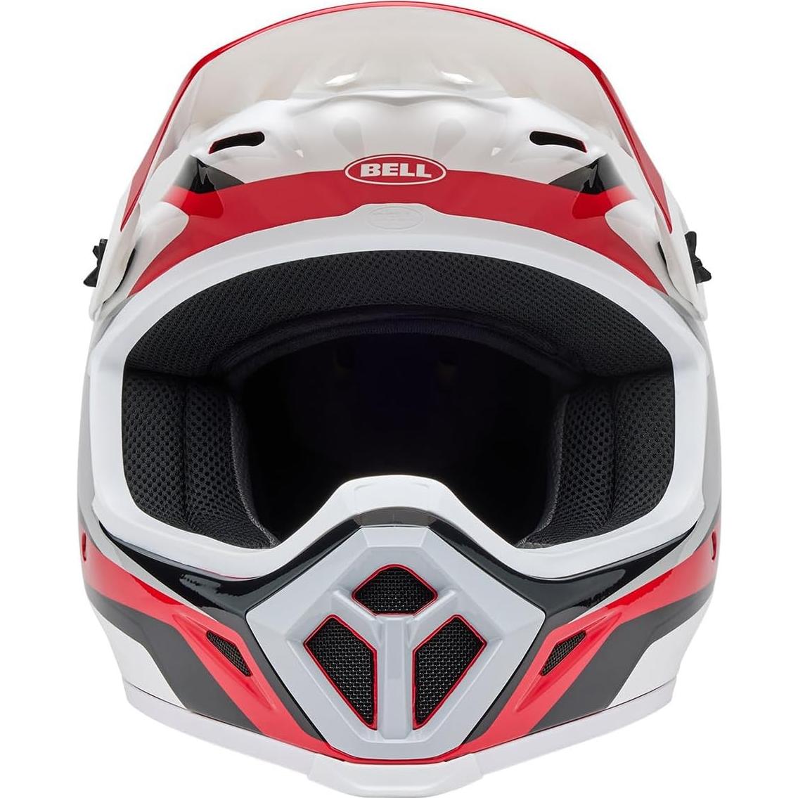 Casco de Motocross BELL MX-9 MIPS Rojo Brillante 2,22 kg