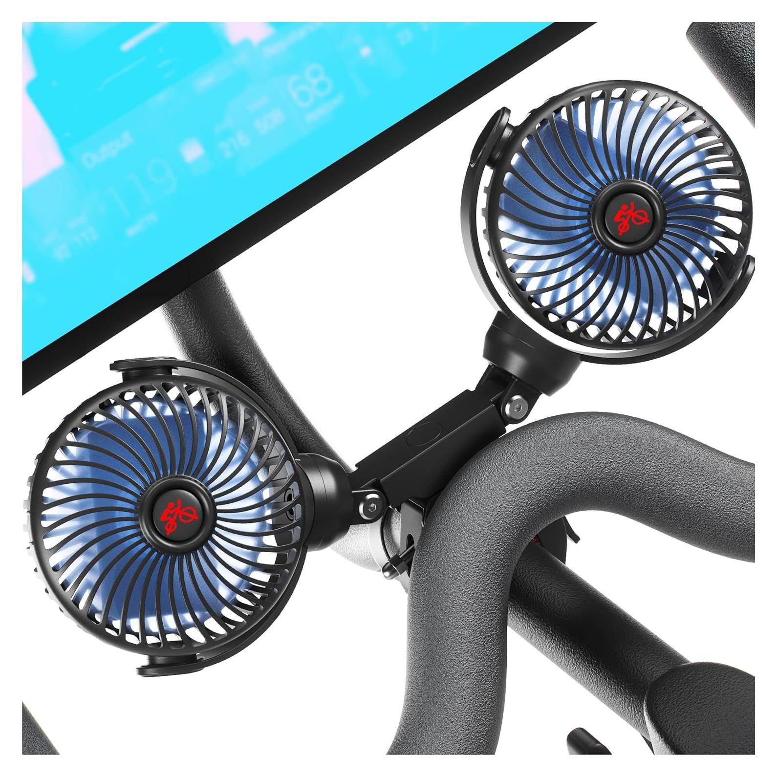 Ventilador Doble Crostice DFAN para Bicicleta Original 220V