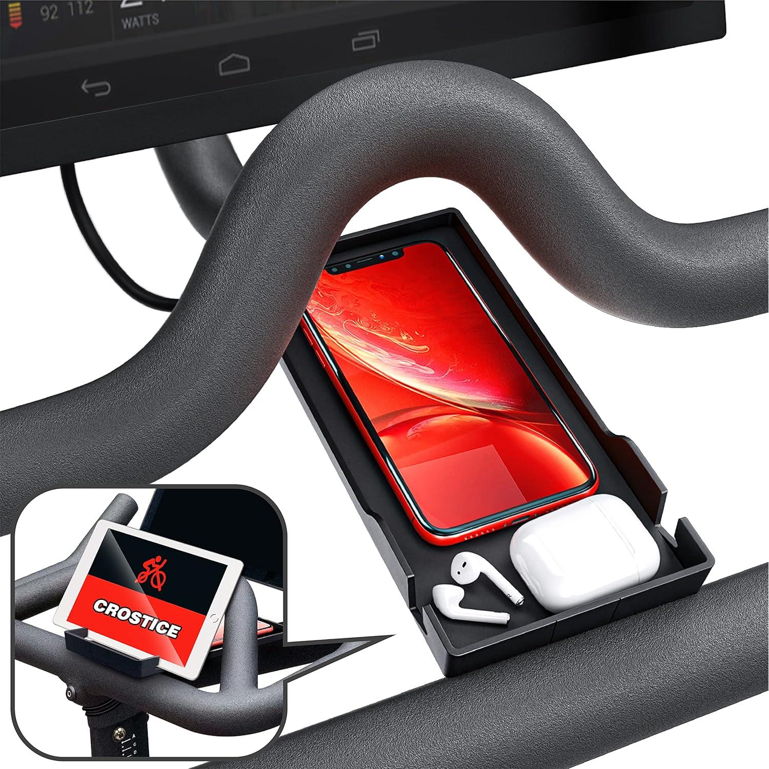 Phone Holder & Tablet Holder Mount Compatible with OG Bike & Bike Plus Accessories, Tablet Stand Compatible with Peloton Row & Tread