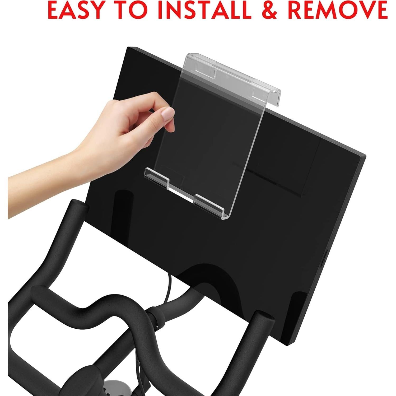 Phone Holder & Tablet Holder Mount Compatible with OG Bike & Bike Plus Accessories, Tablet Stand Compatible with Peloton Row & Tread