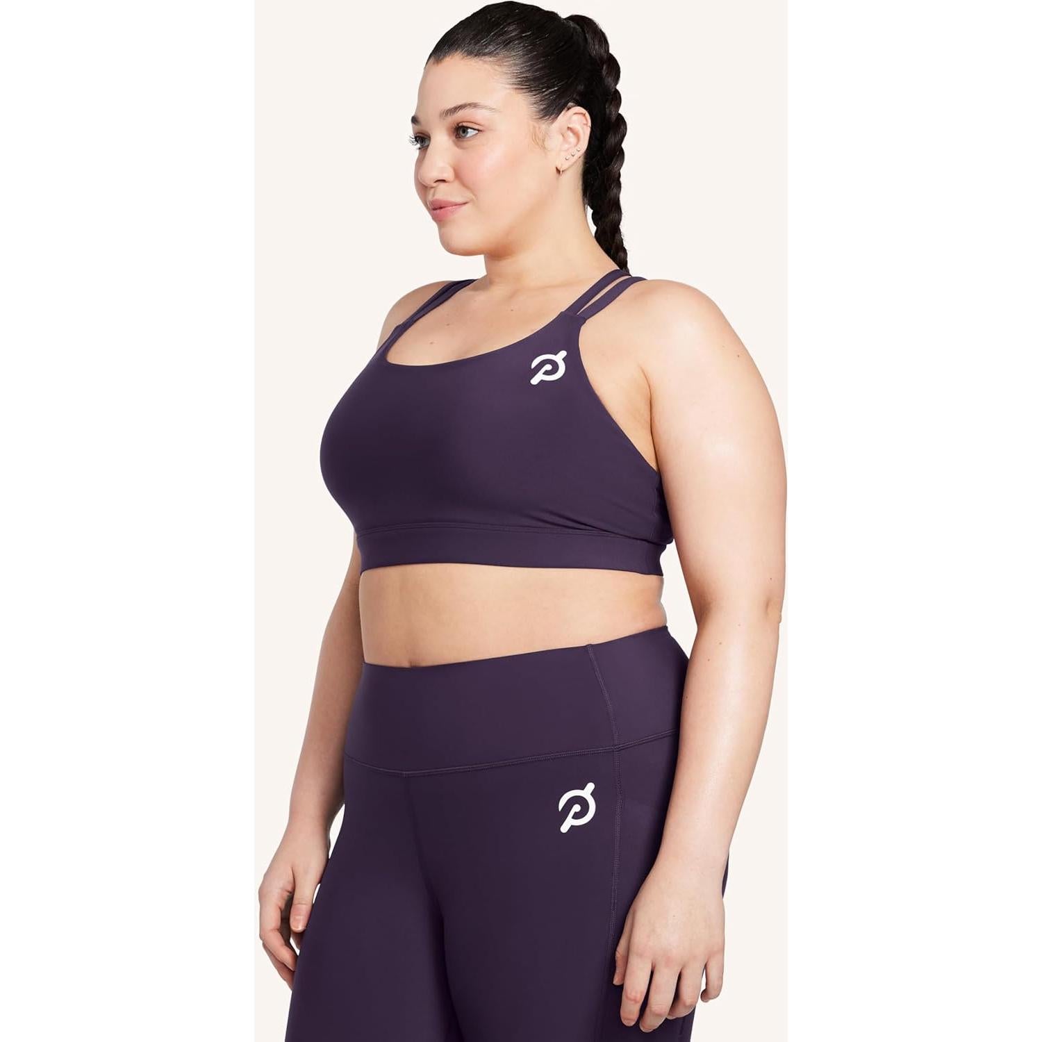 Sostén Deportivo Padded Cadent Peloton - Soporte Bajo-Medio - Púrpura Profundo - Pequeño