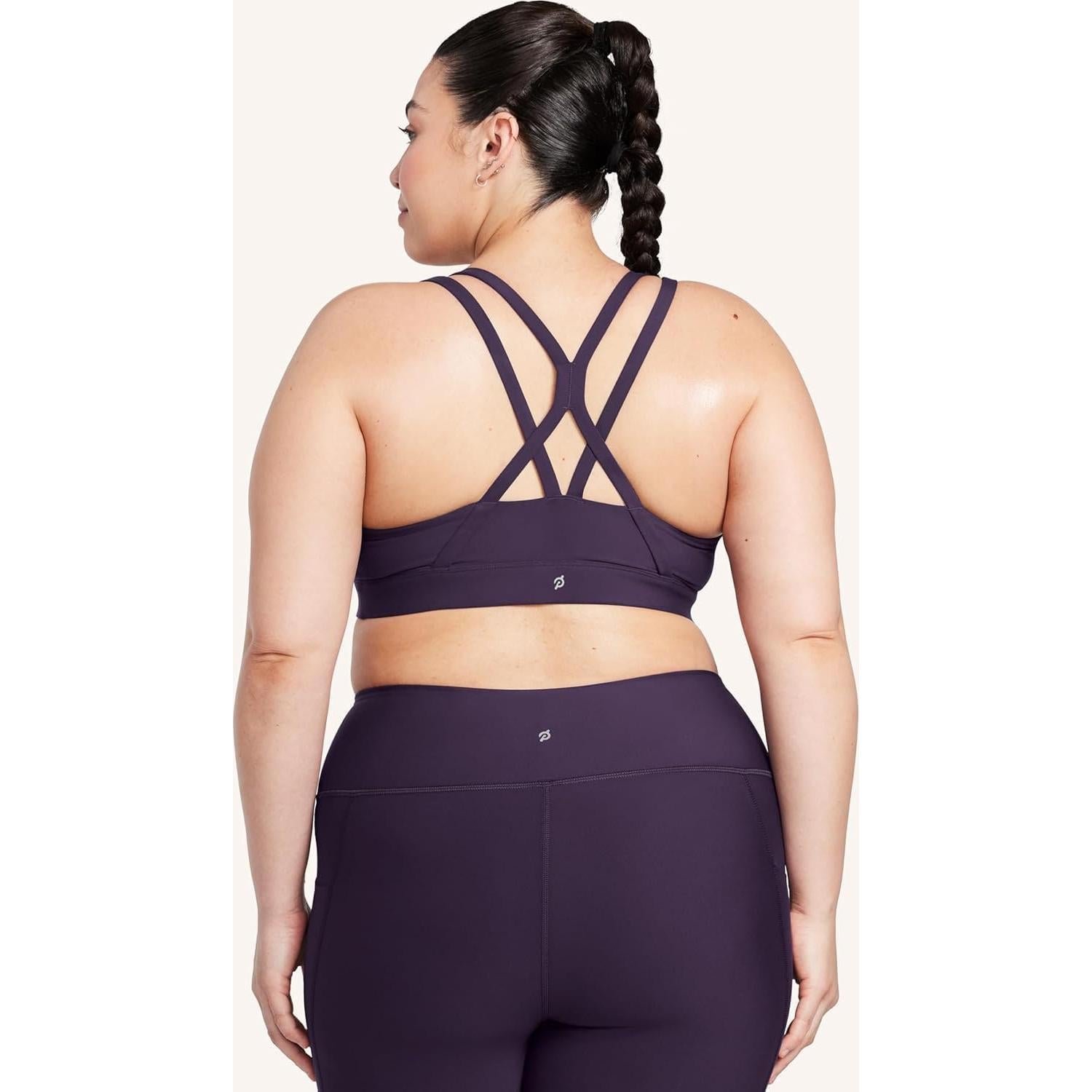 Sostén Deportivo Padded Cadent Peloton - Soporte Bajo-Medio - Púrpura Profundo - Pequeño