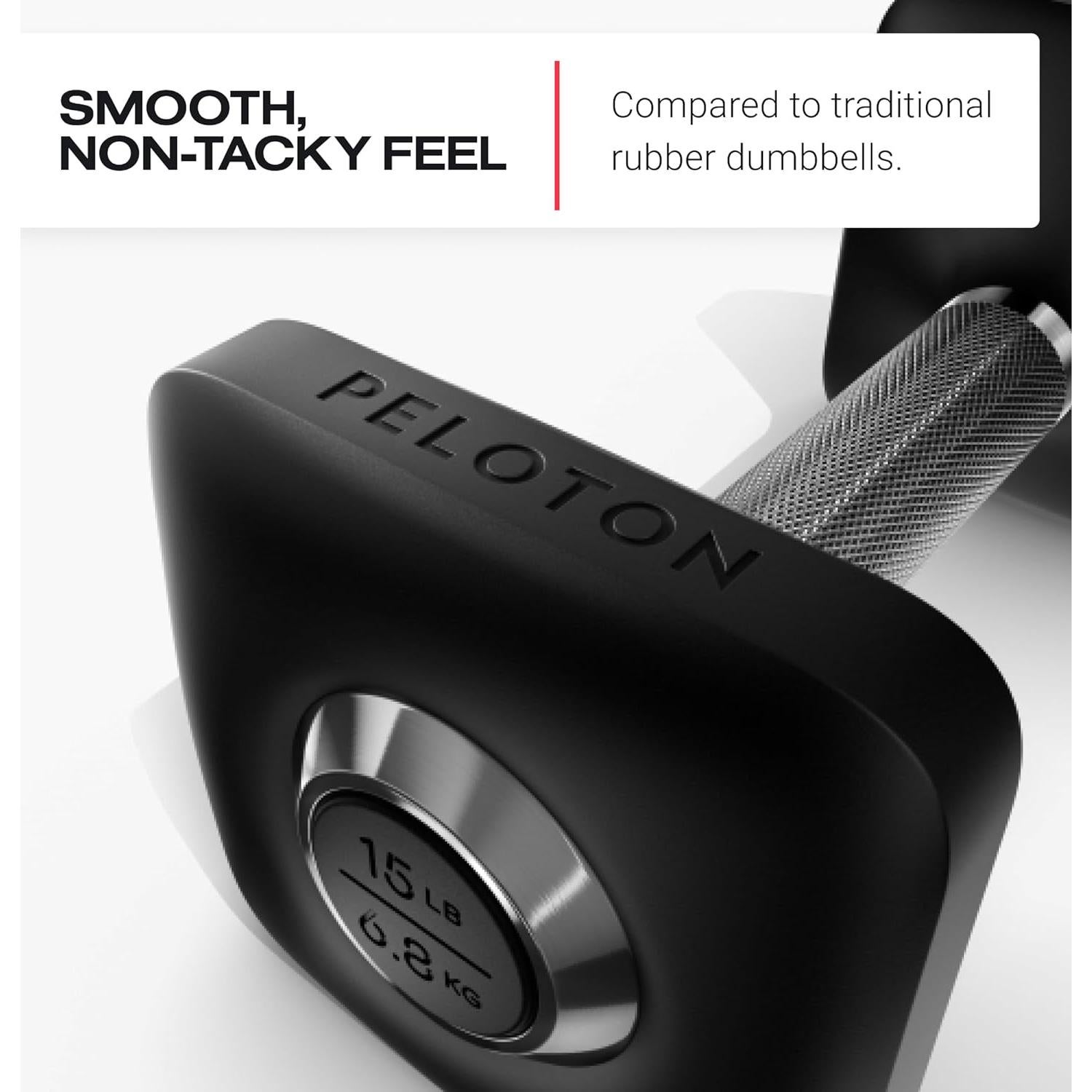 Pesas Peloton 9.07 kg | Hierro fundido con recubrimiento PU
