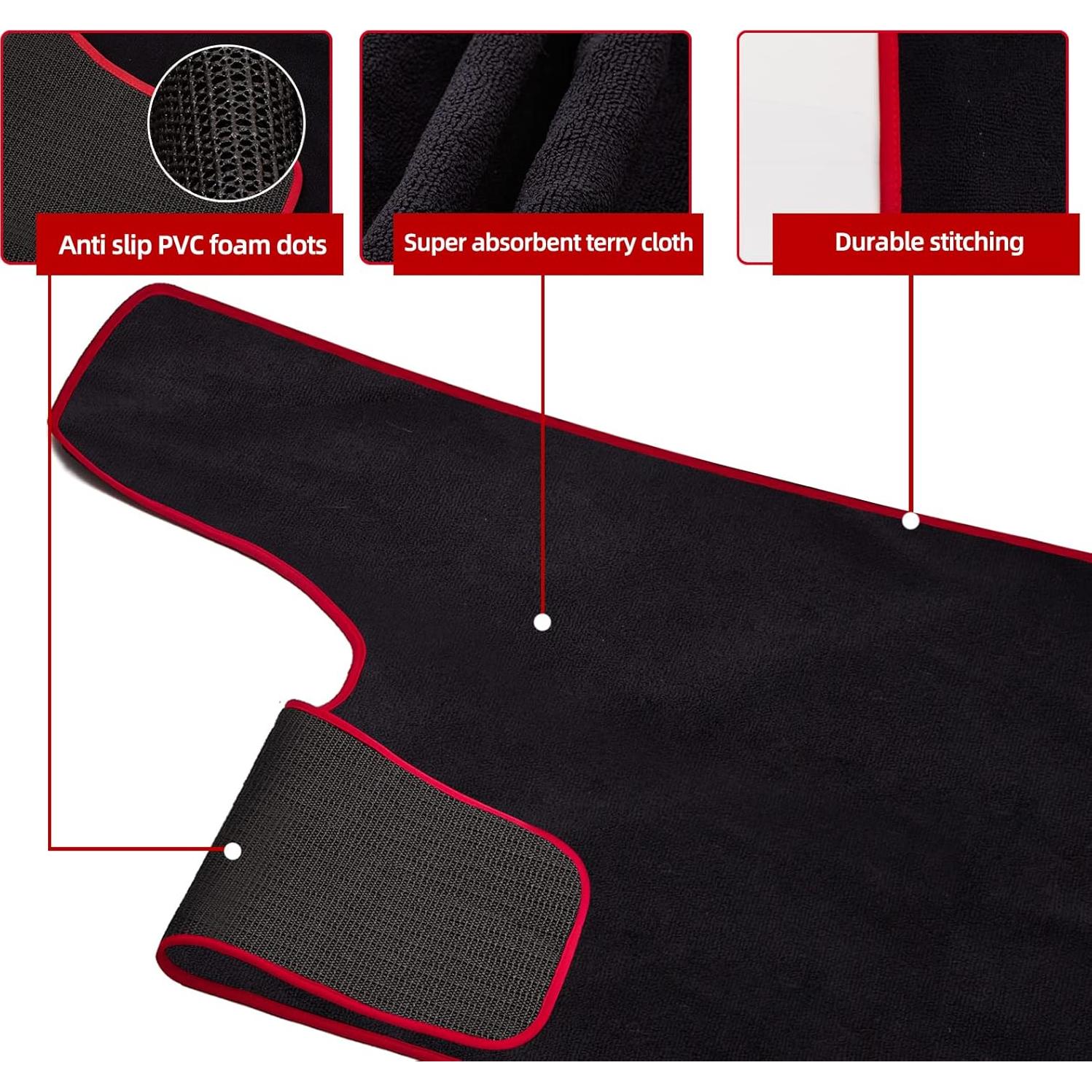 Toalla de Sudor Antideslizante DoceMora para Bicicleta Peloton