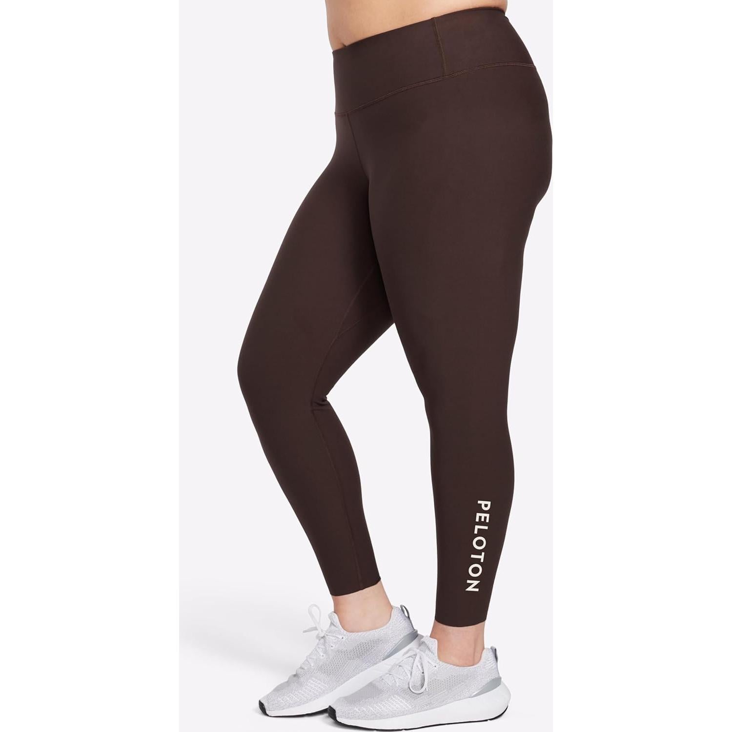 Leggings de Alta Cintura Peloton Cadent para Mujeres - Moca