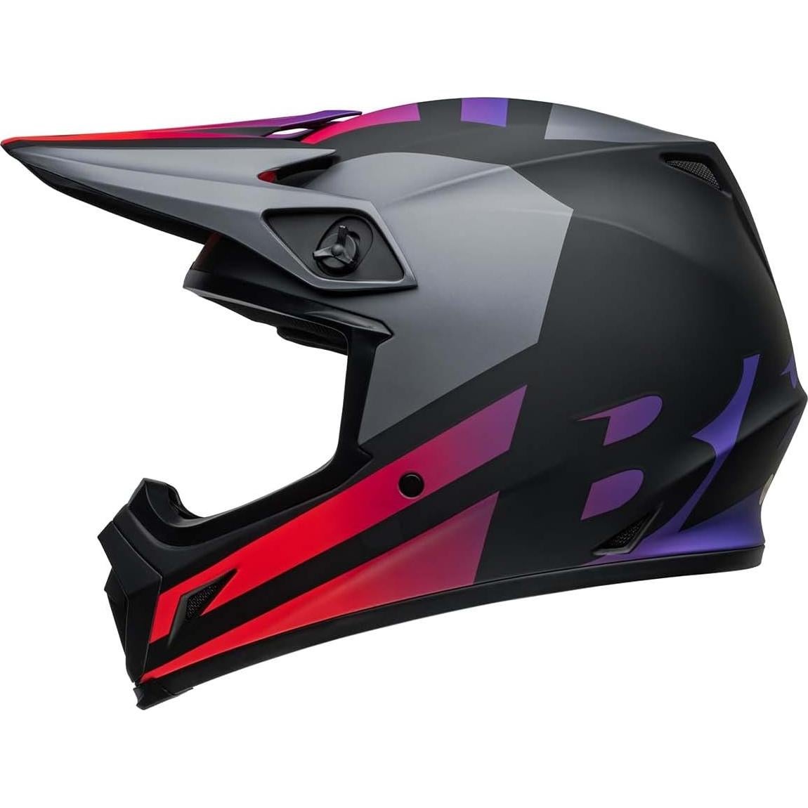 Casco BELL MX-9 MIPS Motocross Unisex X-Large Negro/Rojo
