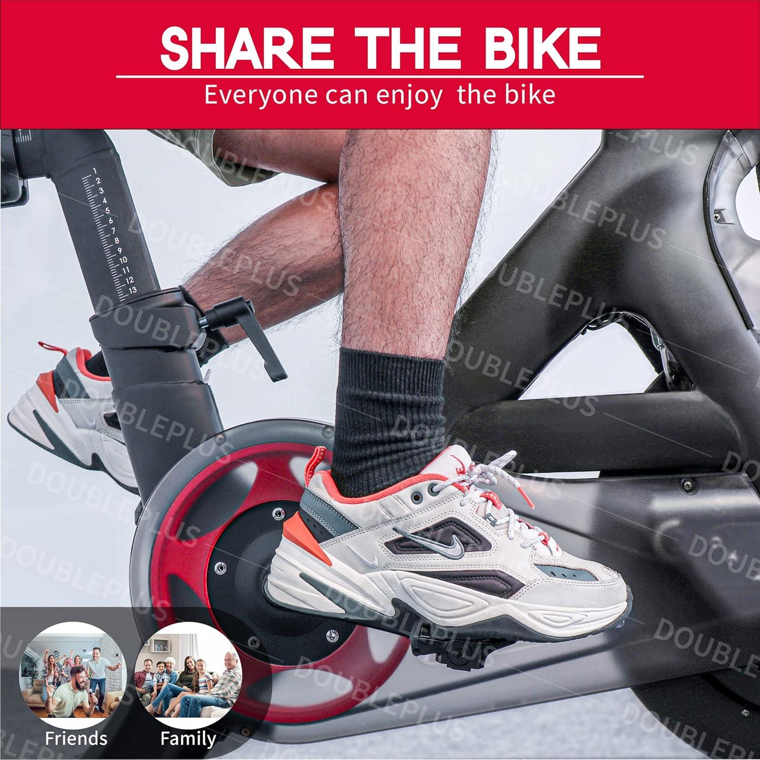 Soporte para Tableta y Pedales Planos para Bicicleta Peloton