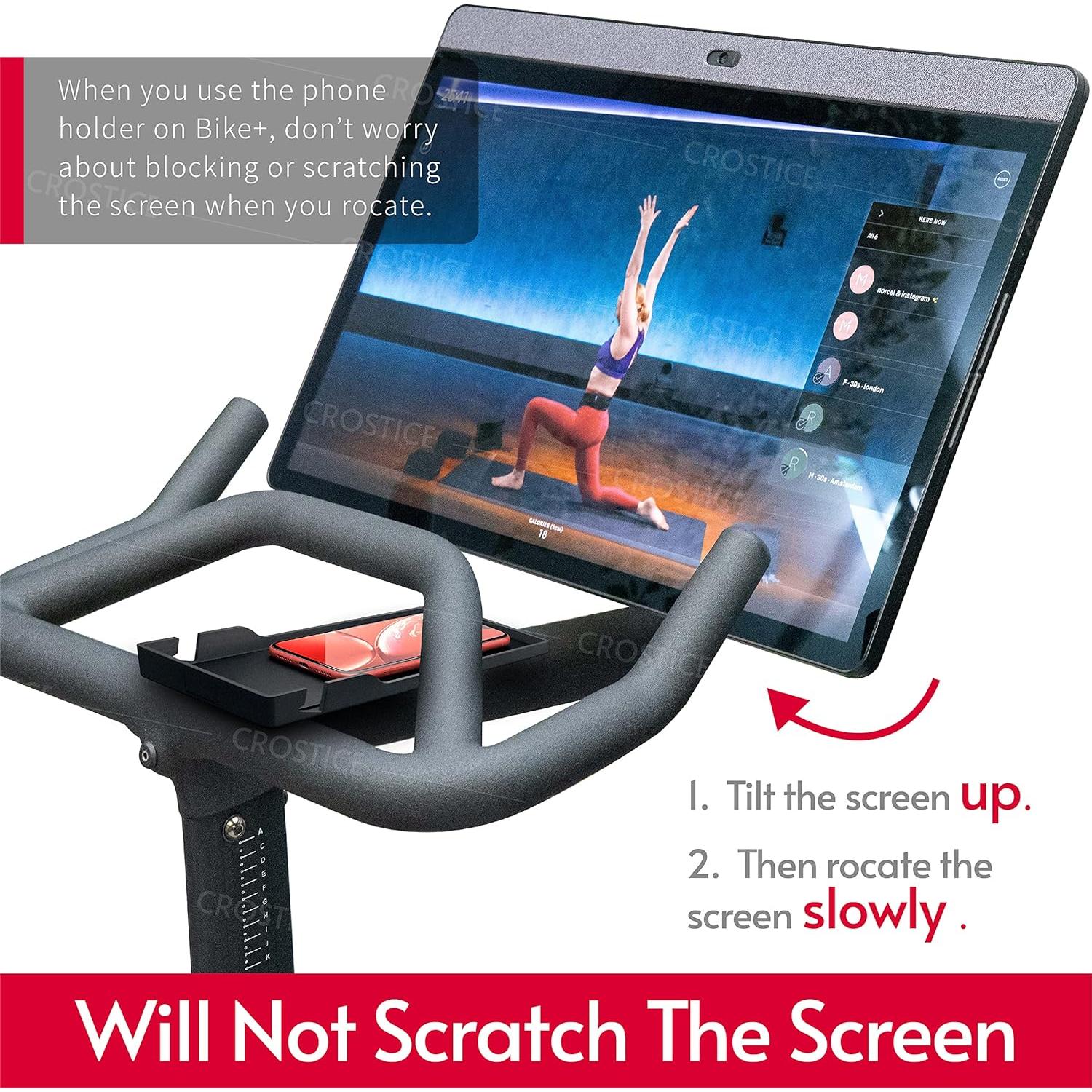 Soporte para Teléfono y Cubierta Protectora Peloton Bike Plus