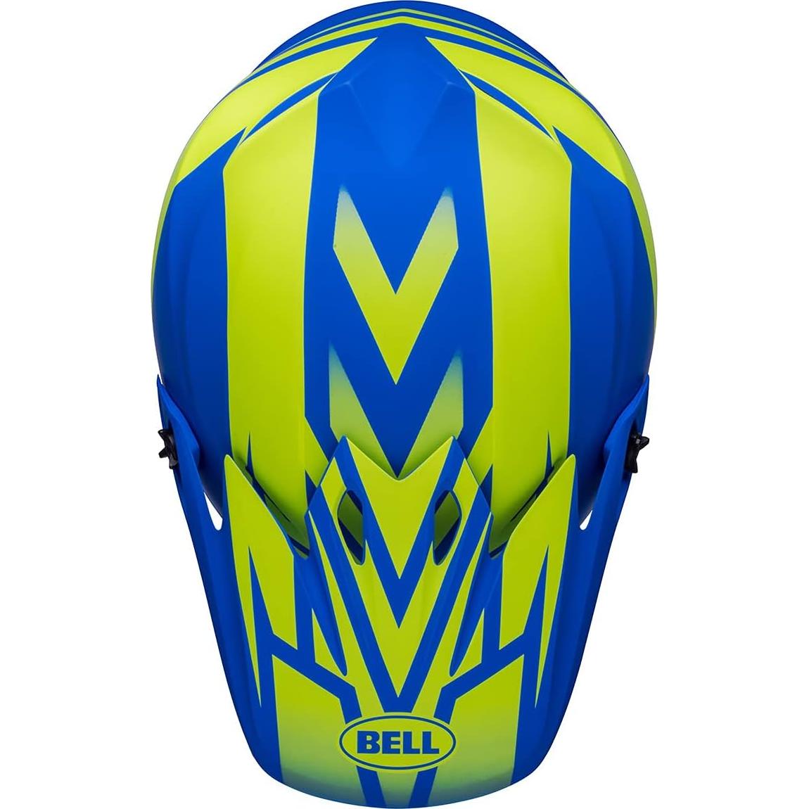 Casco de Motocross BELL MX-9 MIPS Disrupt Azul 2,22 kg