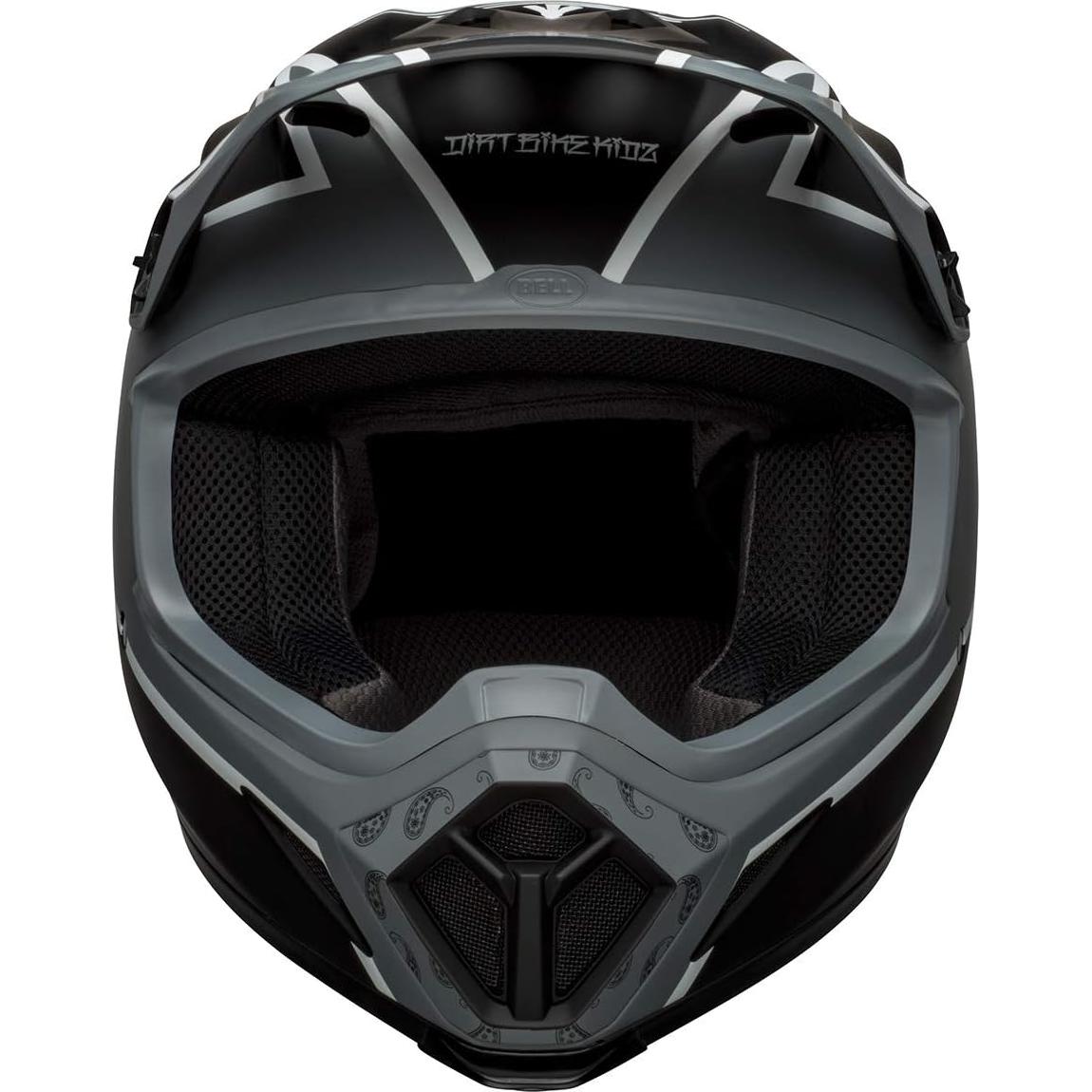Casco de Motocross BELL MX-9 MIPS Negro Mate 2,22 kg
