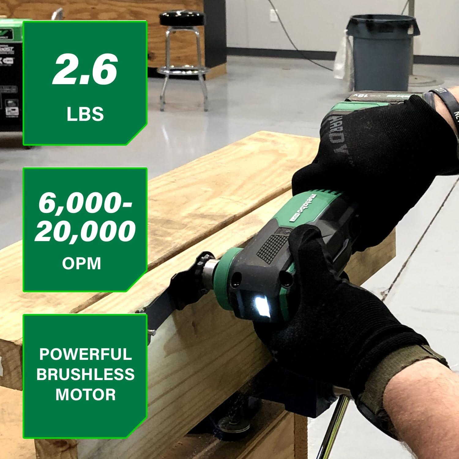 Herramienta Multiuso Inalámbrica Metabo HPT 18V CV18DAQ4
