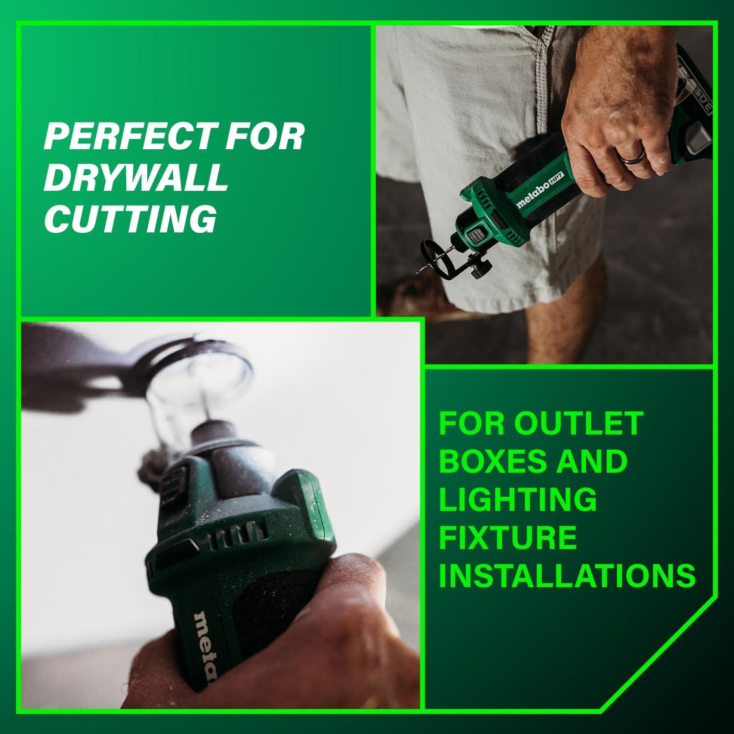 Cortadora de Panel de Yeso Inalámbrica Metabo HPT 18V 28000 RPM