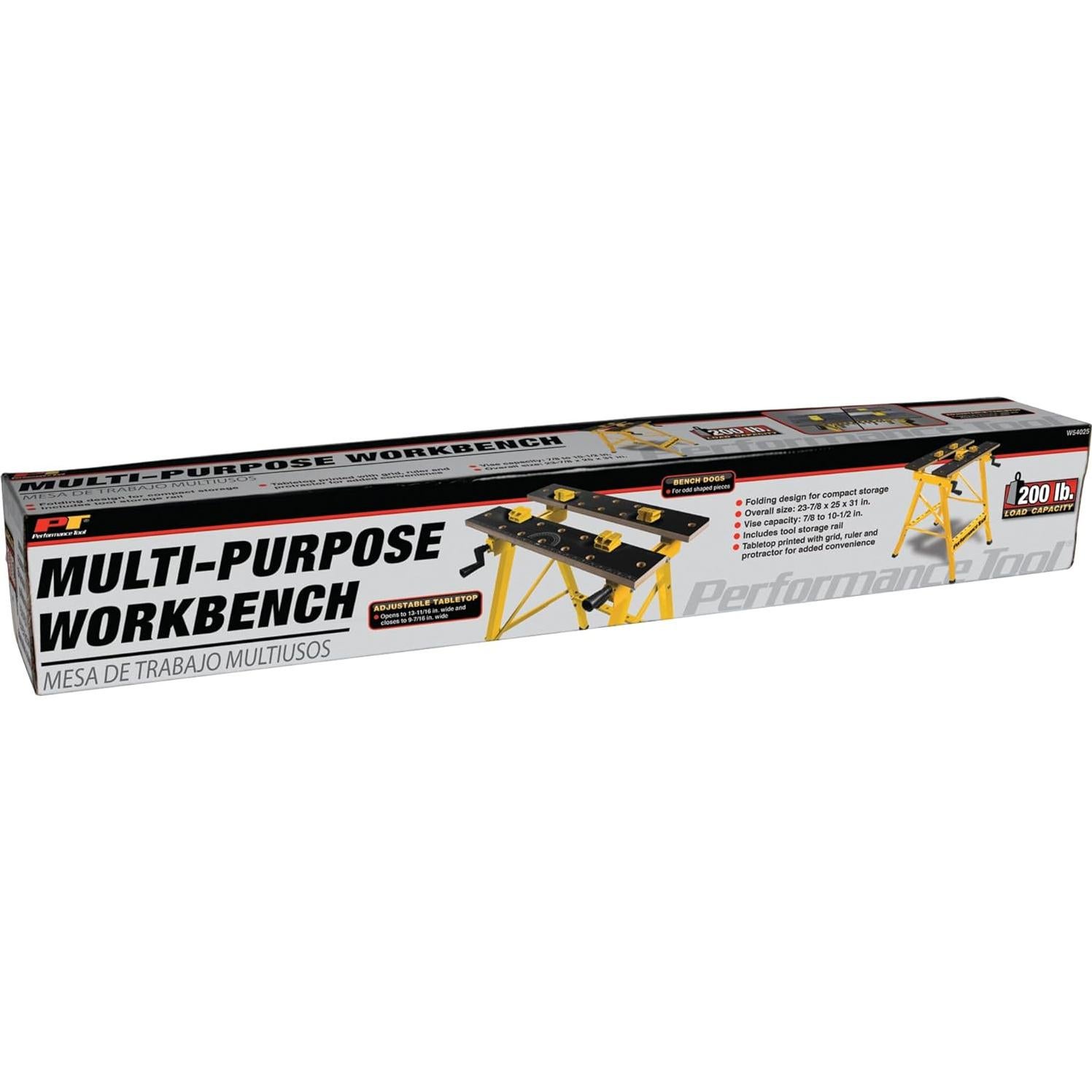 Banco de Trabajo Plegable Performance Tool W54025 90.72 kg