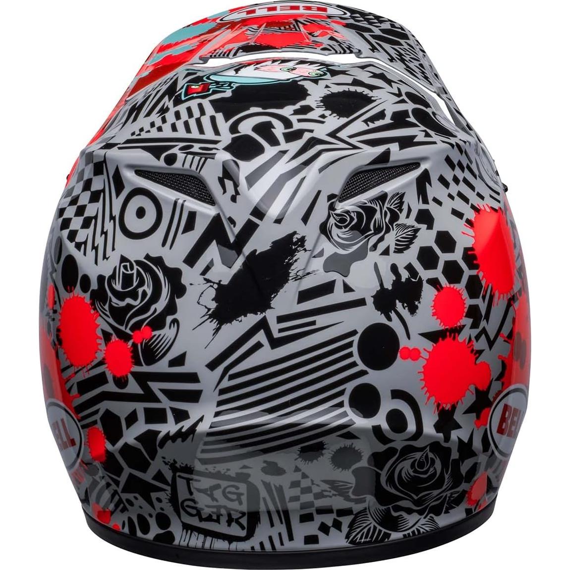 Casco BELL MX-9 MIPS Motocross X-Large Rojo/Gris