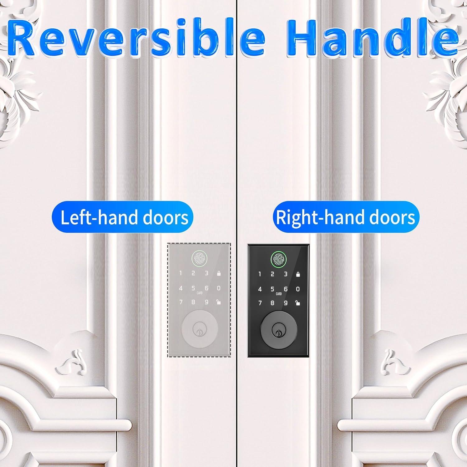 Cerradura Inteligente Klozar Y06 Biométrica con Huella Dactilar