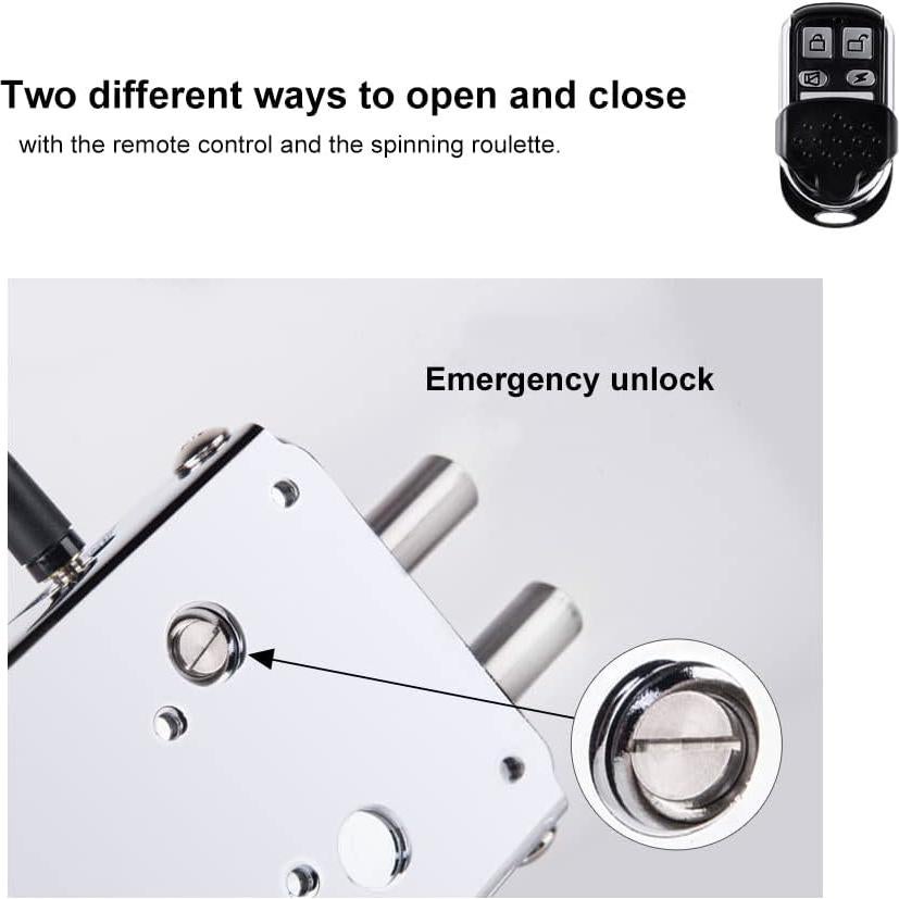 Cerradura Electrónica Inteligente Splenssy con Control Remoto