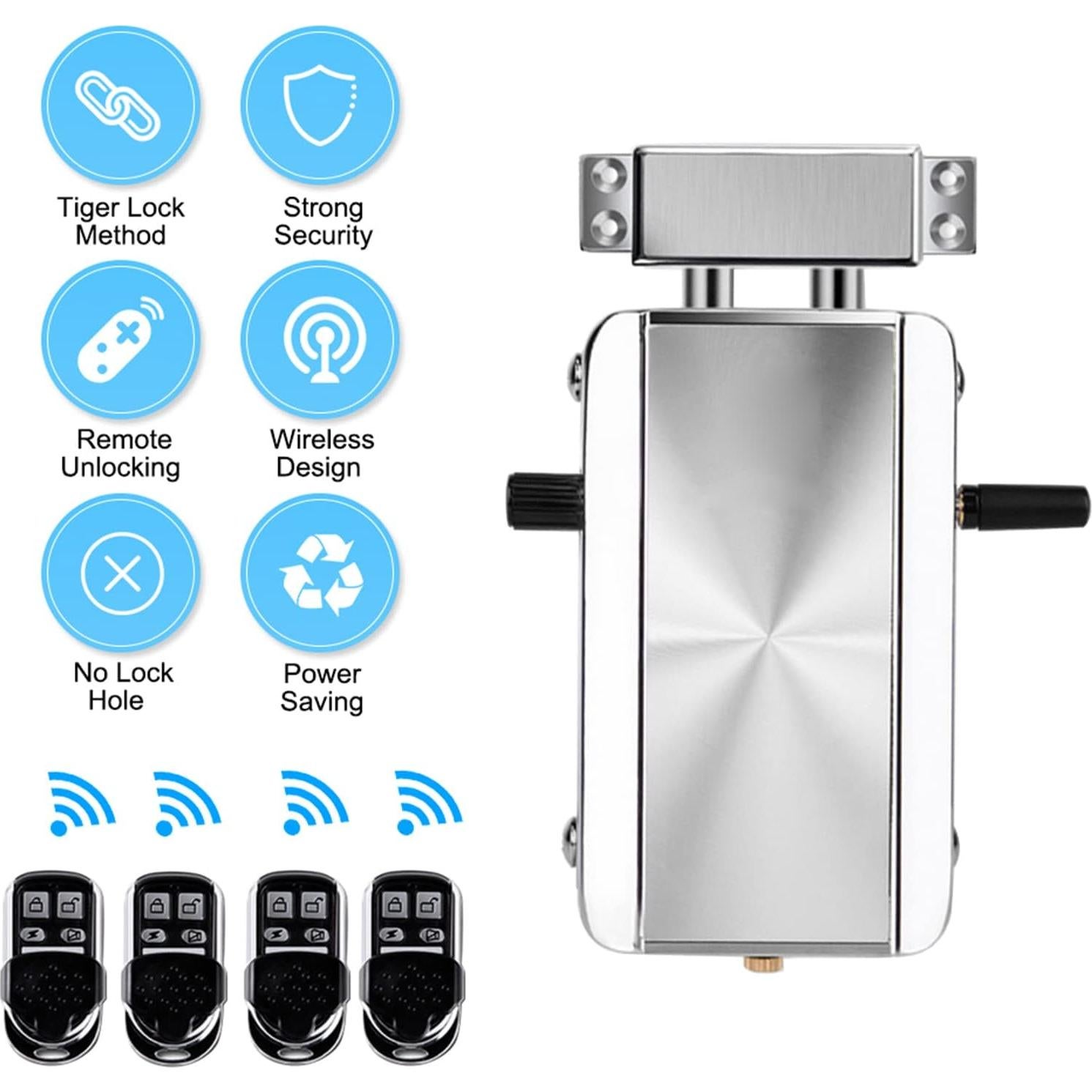 Cerradura Electrónica Inteligente Splenssy con Control Remoto