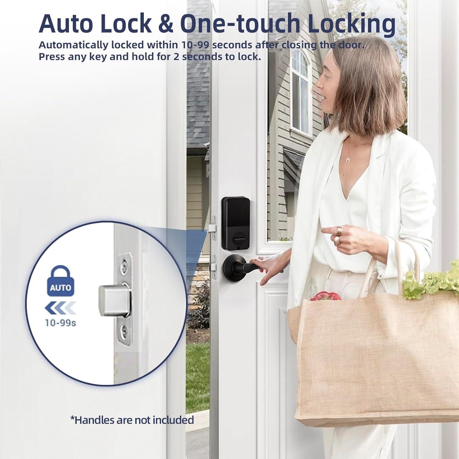 Cerradura Electrónica Sin Llave MINIA con Teclado - Seguridad Hogar