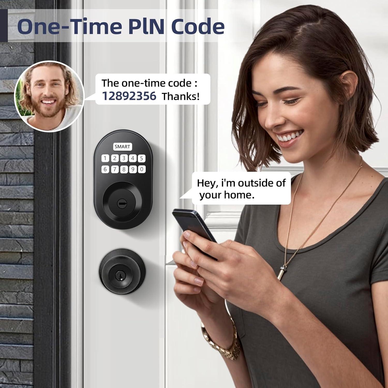 Cerradura Electrónica Sin Llave MINIA con Teclado - Seguridad Hogar