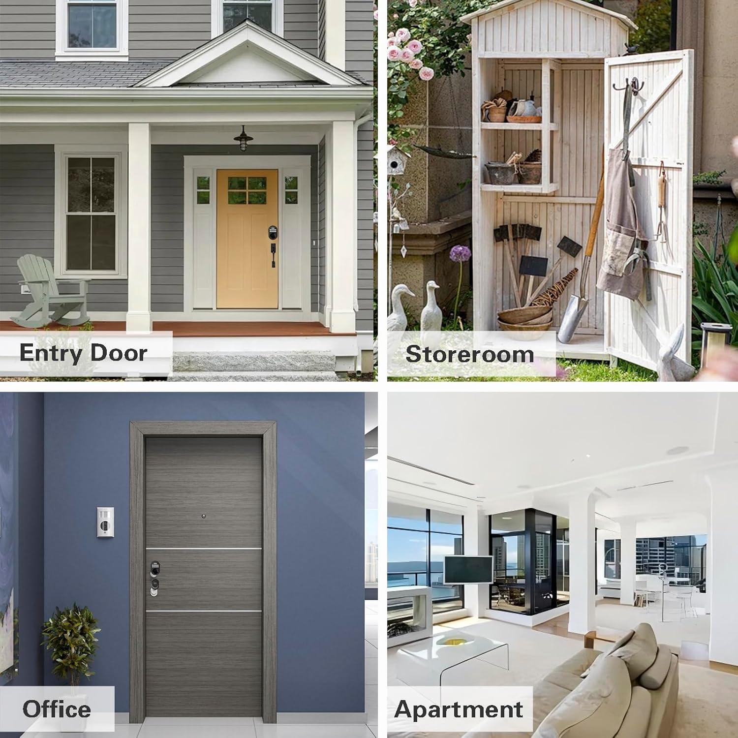 Cerradura Electrónica Sin Llave MINIA con Teclado - Seguridad Hogar