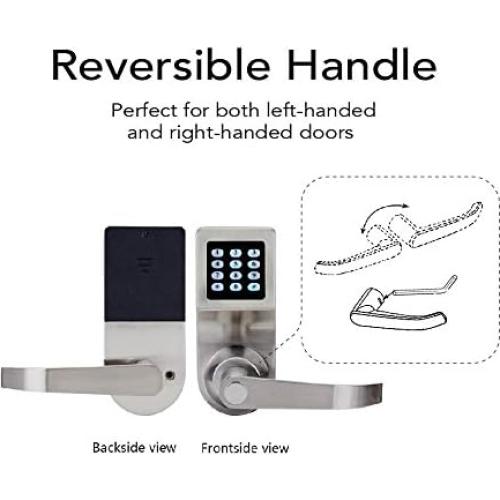 Cerradura Electrónica Colosus NDL302 con Teclado y Control Remoto