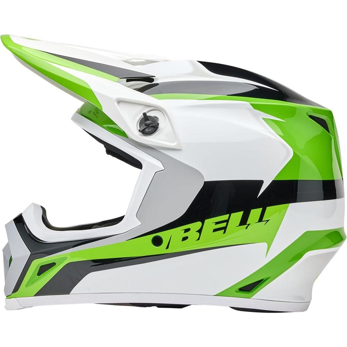 Casco de Motocross BELL MX-9 MIPS Verde Brillante 2,22 kg