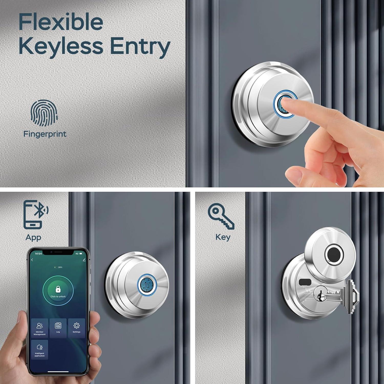Cerradura Inteligente Schloß RD-S con Huella Dactilar y App
