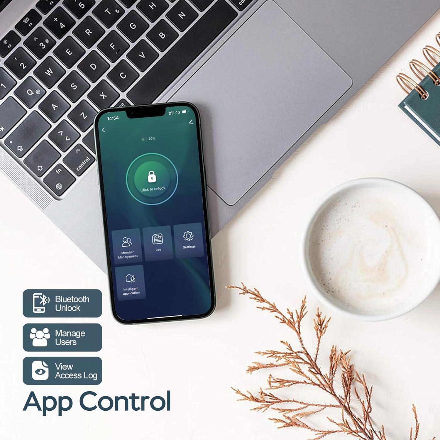 Cerradura Inteligente Schloß RD-S con Huella Dactilar y App