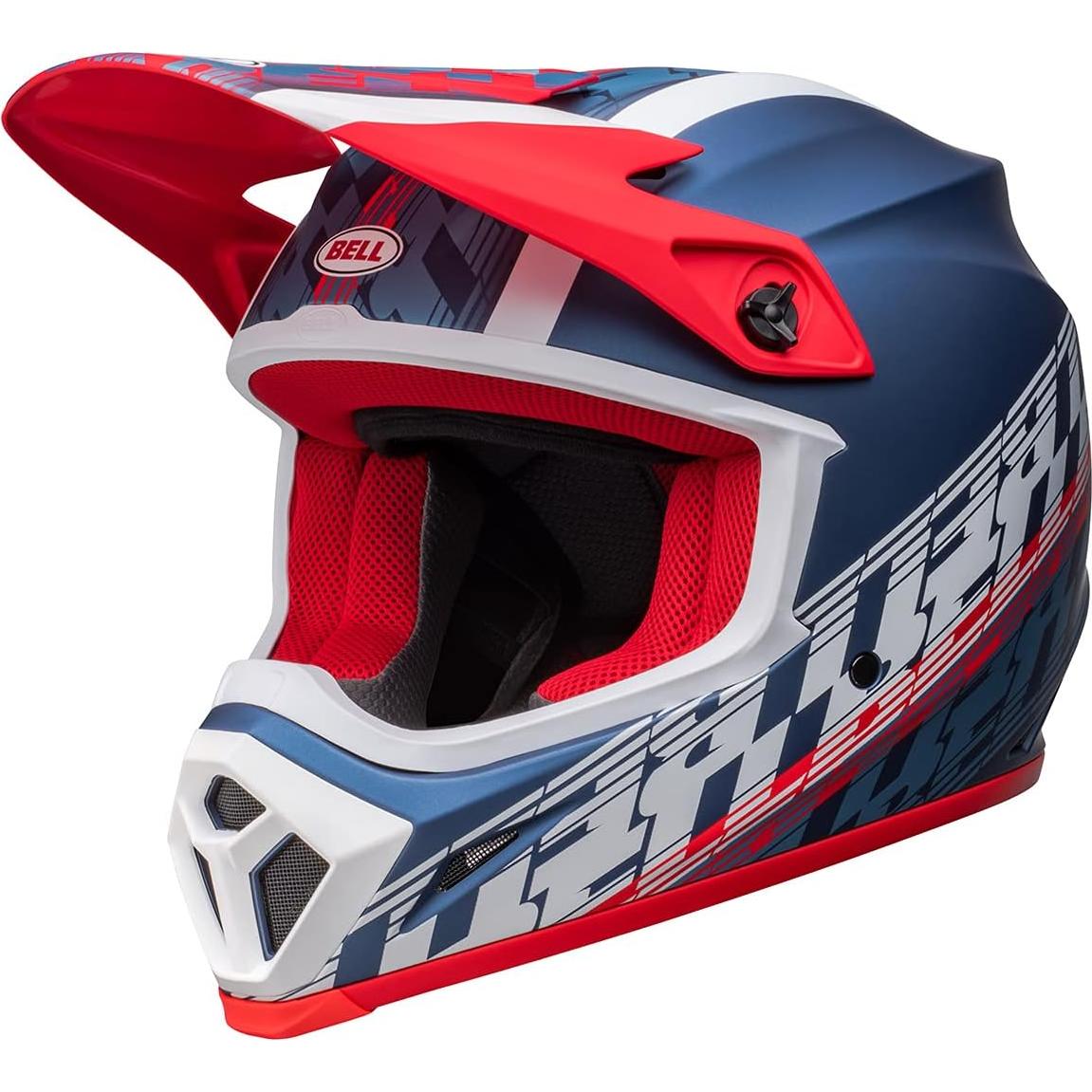 Casco de Motocross BELL MX-9 MIPS Azul Mate 2,22 kg