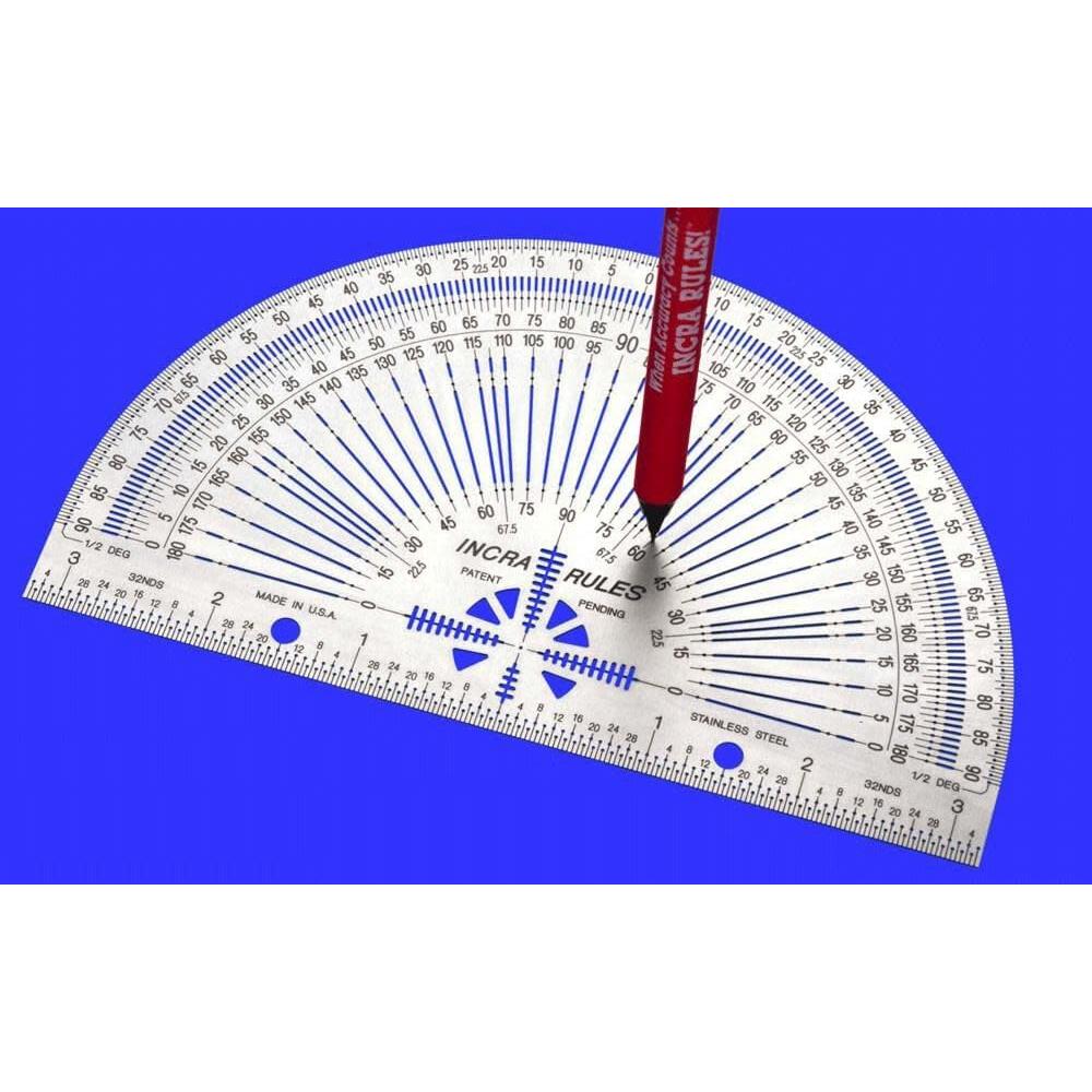 Transportador de Marcado de Precisión Incra PROTRAC06 152.4 mm