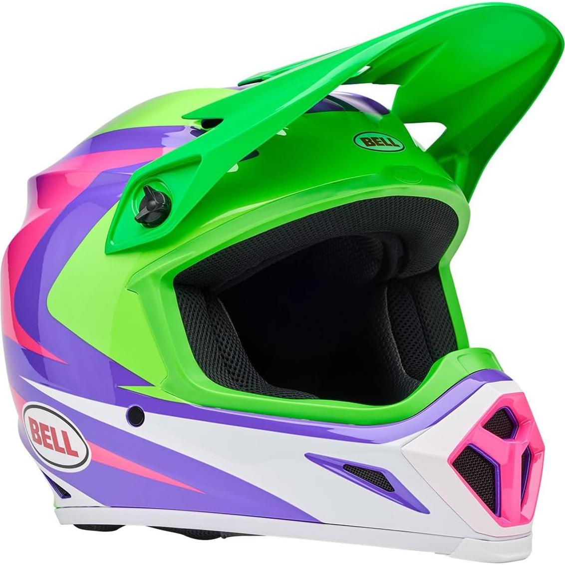Casco BELL MX-9 MIPS Verde Hi-viz Jackal Mediano