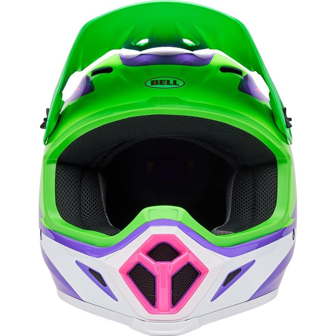 Casco BELL MX-9 MIPS Verde Hi-viz Jackal Mediano