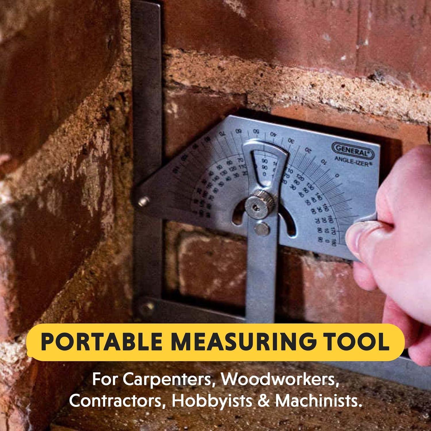 Transportador de Ángulos Acero Inoxidable Herramienta General 39