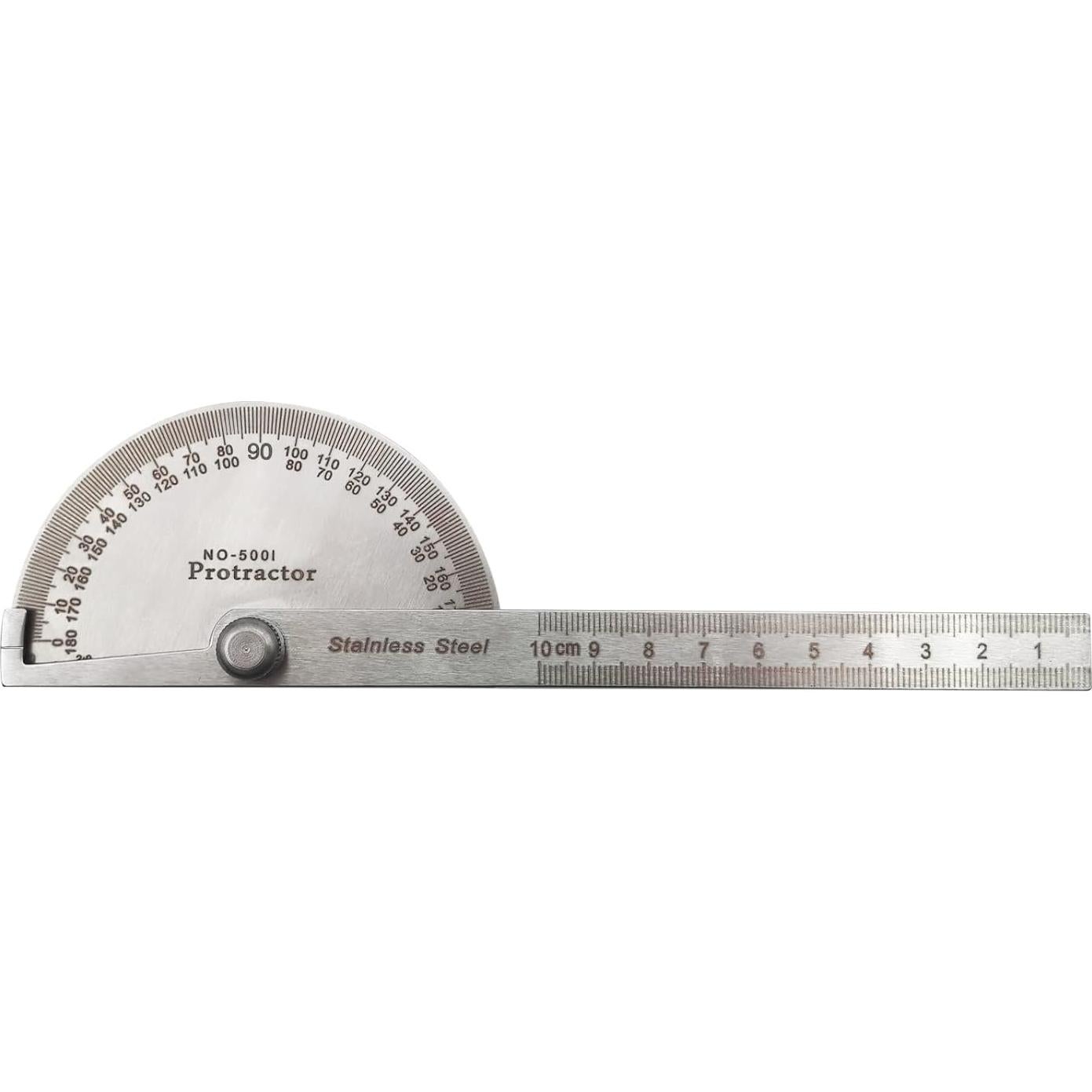 Transportador de Acero Inoxidable 10 cm LYFJXX 0-180 Grados