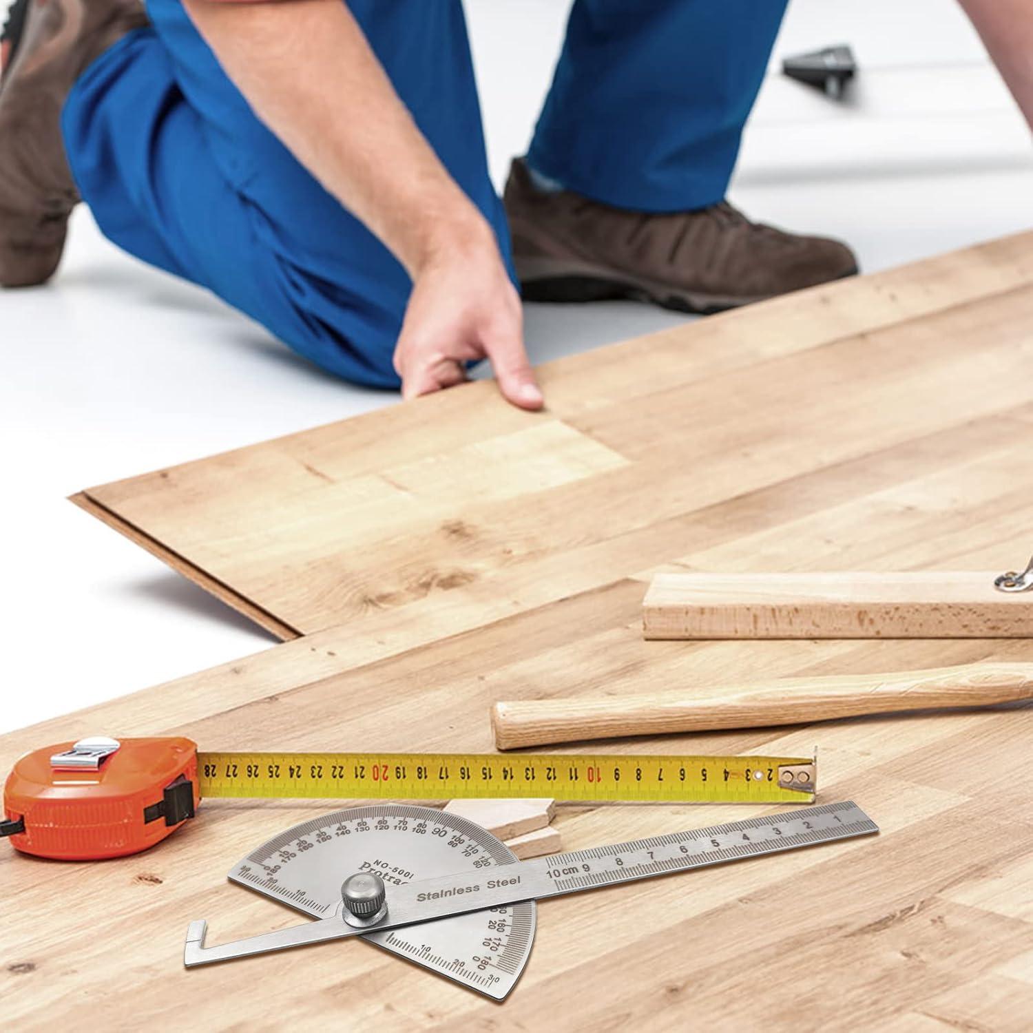 Transportador de Acero Inoxidable 10 cm LYFJXX 0-180 Grados