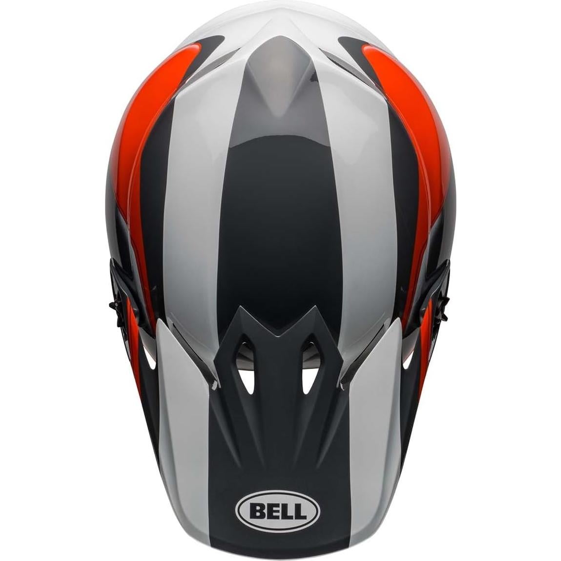 Casco BELL MX-9 MIPS Motocross Mediano Charcoal/Naranja