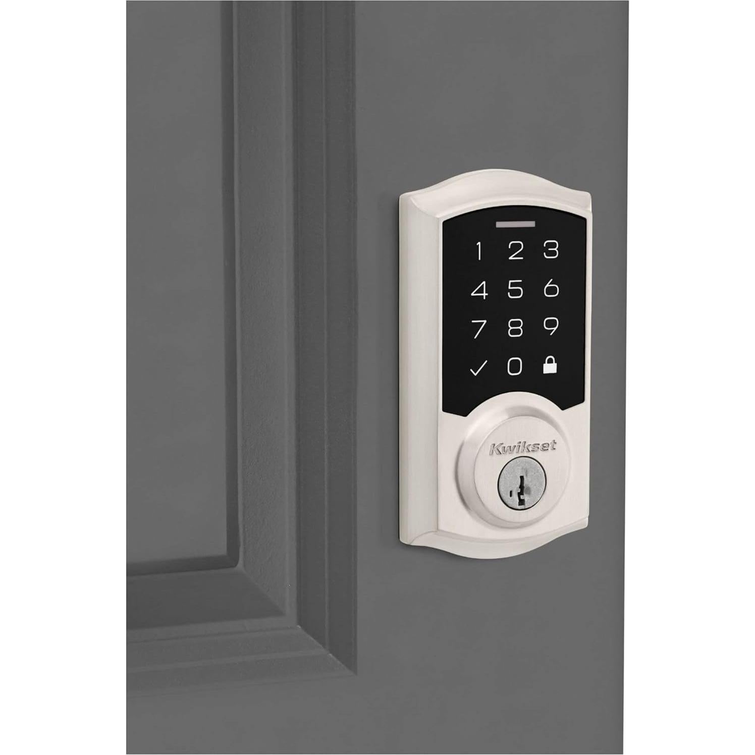 Cerradura Electrónica Kwikset 9270TRL-15S Teclado Niquel Satinado