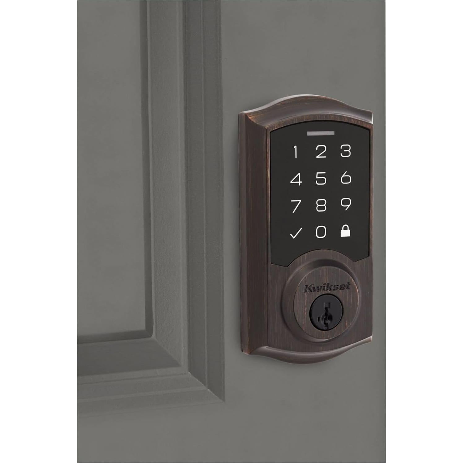 Cerradura Electrónica Kwikset 9270TRL-15S Teclado Niquel Satinado