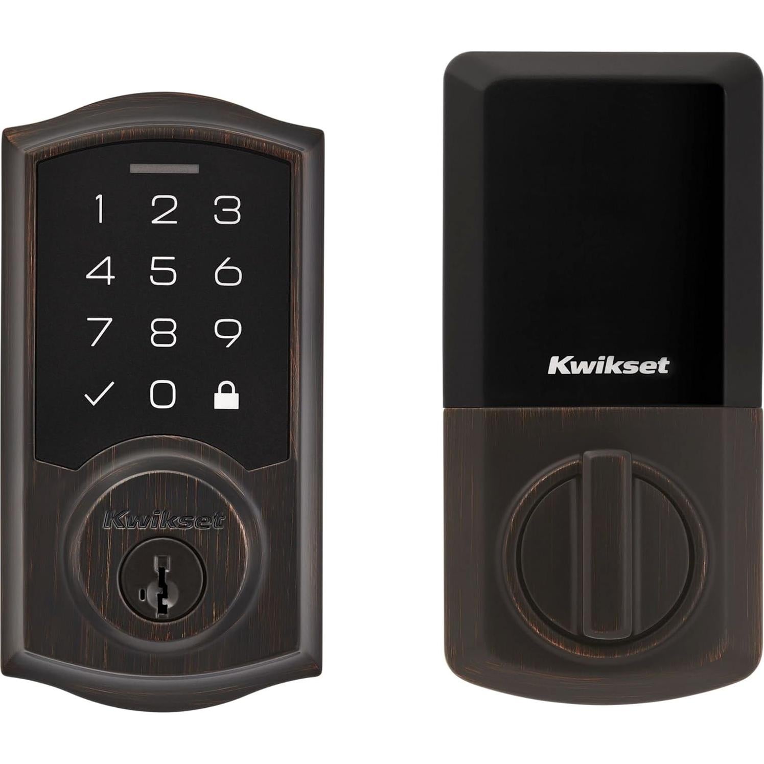 Cerradura Electrónica Kwikset 9270TRL-15S Teclado Niquel Satinado