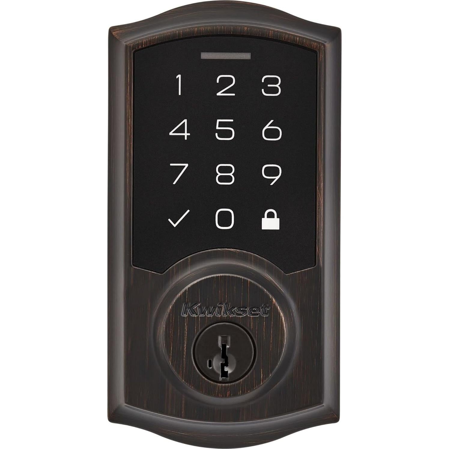 Cerradura Electrónica Kwikset 9270TRL-15S Teclado Niquel Satinado