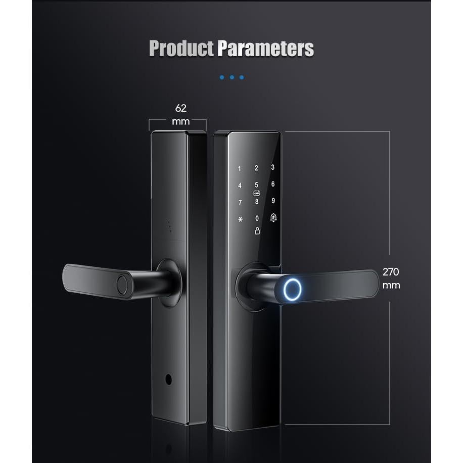 Cerradura Electrónica Biométrica Genérico Z17 - Control App, Huella