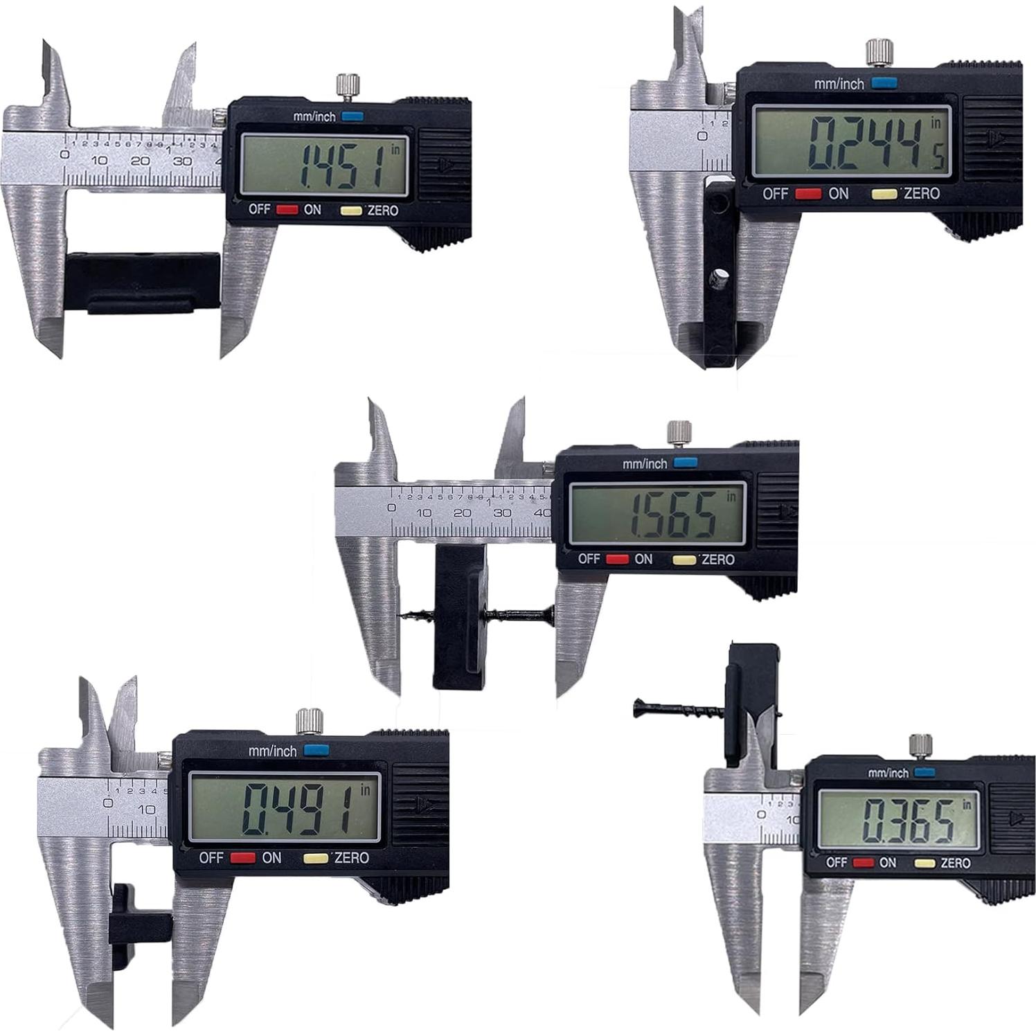 1000 Sujetadores Ocultos de Deck Tanghomi Nylon 7.05 kg