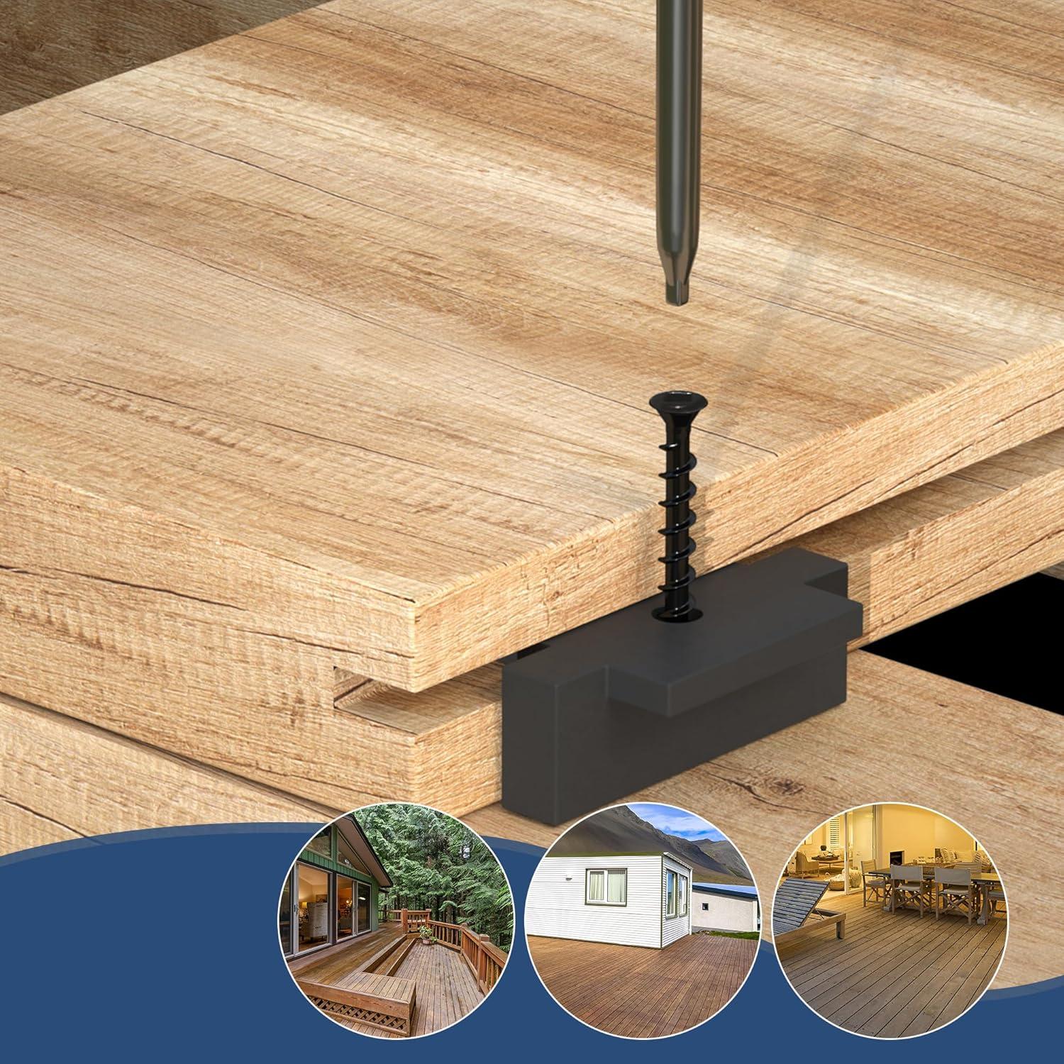 1000 Sujetadores Ocultos de Deck Tanghomi Nylon 7.05 kg