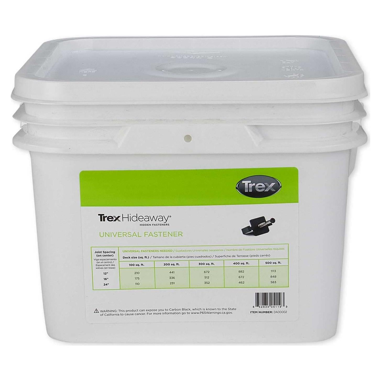 Clip de Sujeción Oculta Universal Trex Hideaway 500 ft²