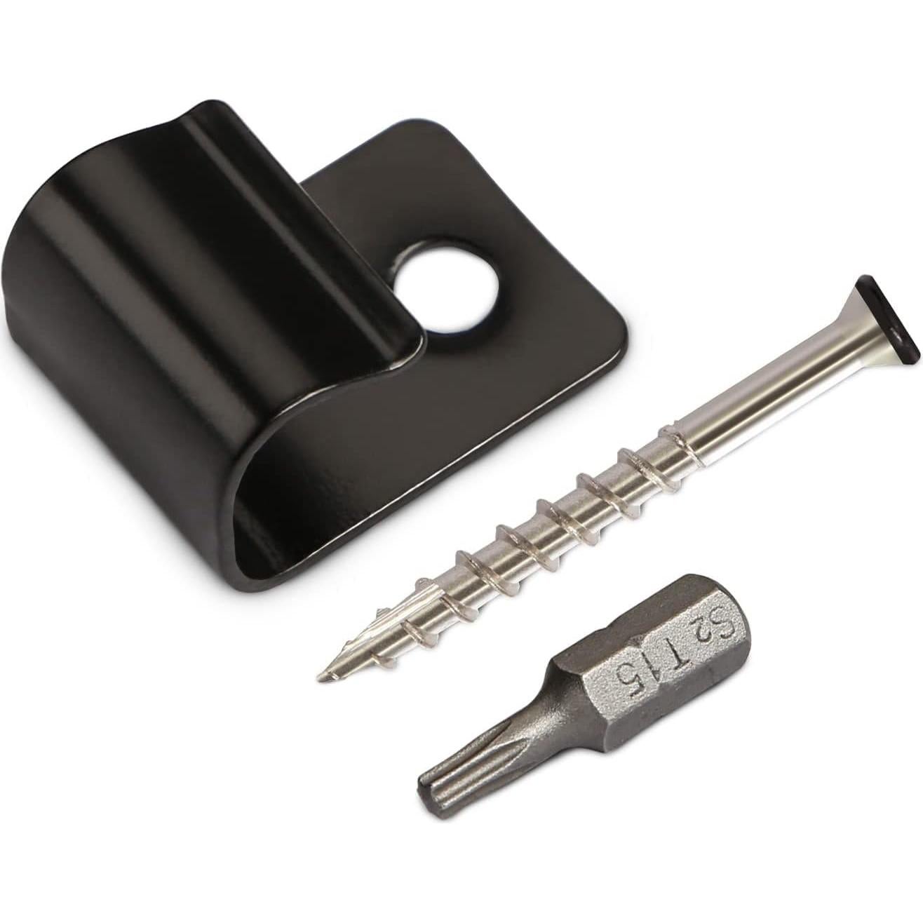 Clips de Inicio ManCoda para Decks Compuestos - 36 Piezas, Negro