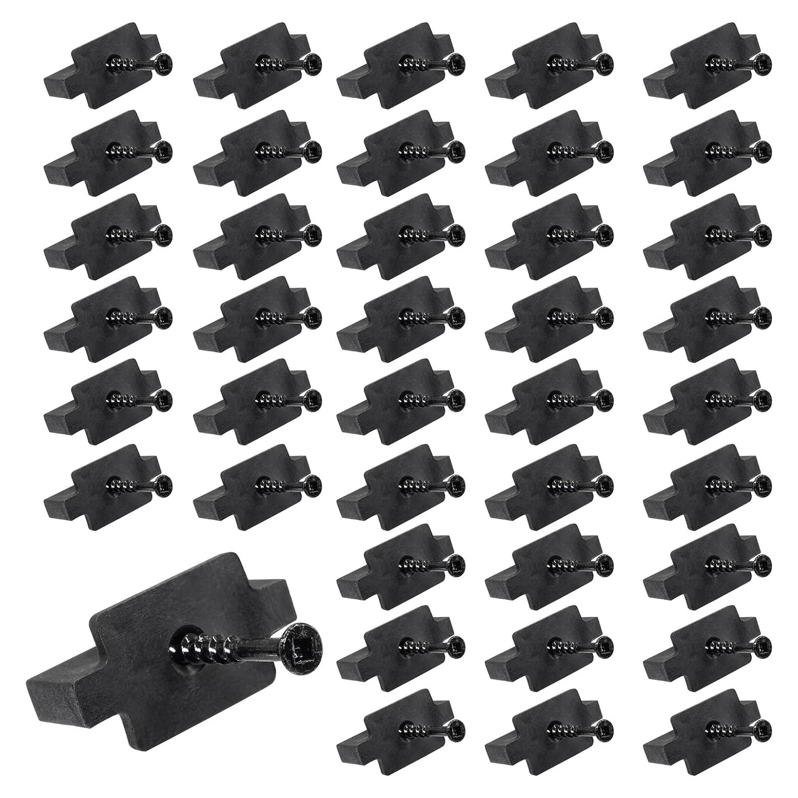 50 Clips Sujetadores Ocultos Nylon LifCratms para Decking