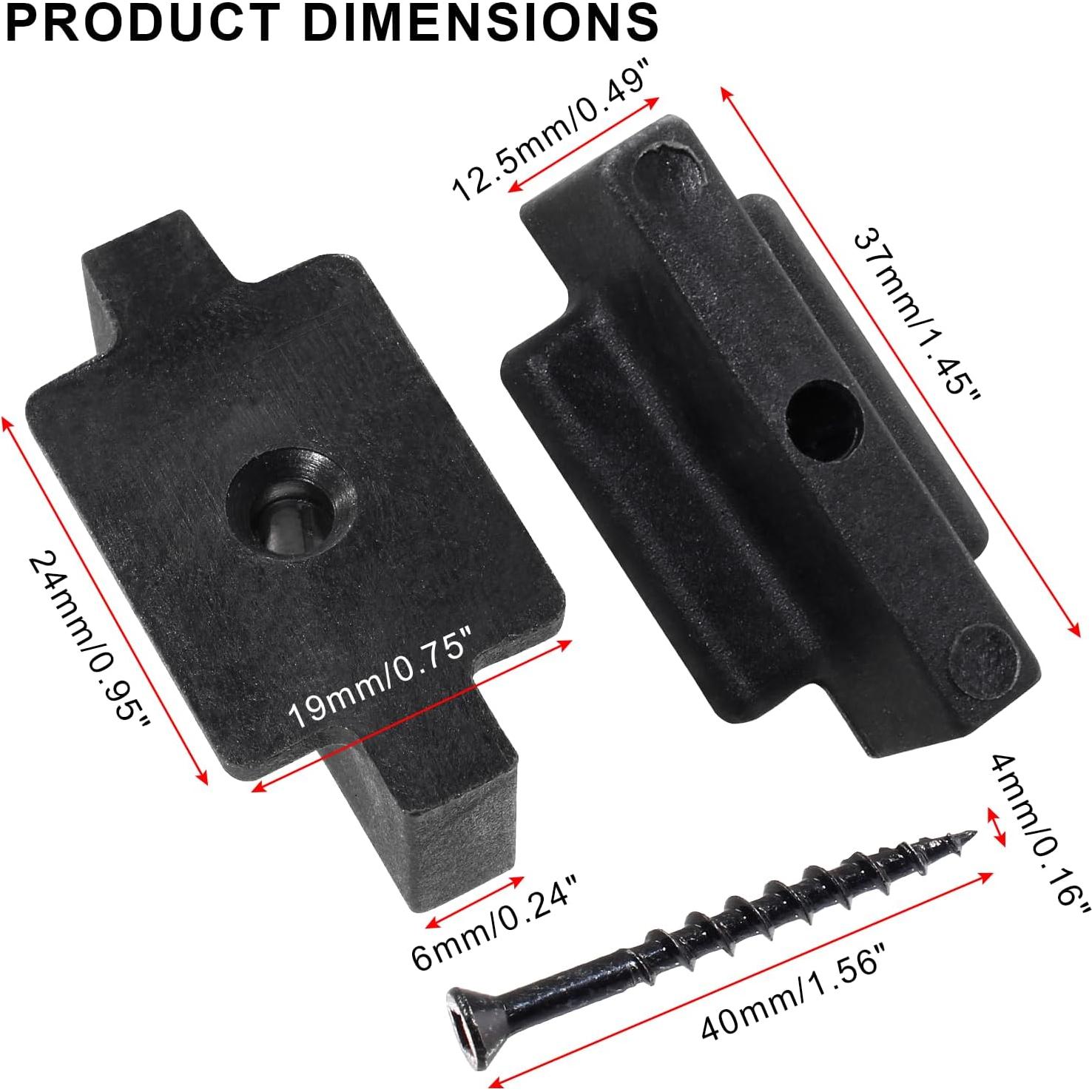50 Clips Sujetadores Ocultos Nylon LifCratms para Decking