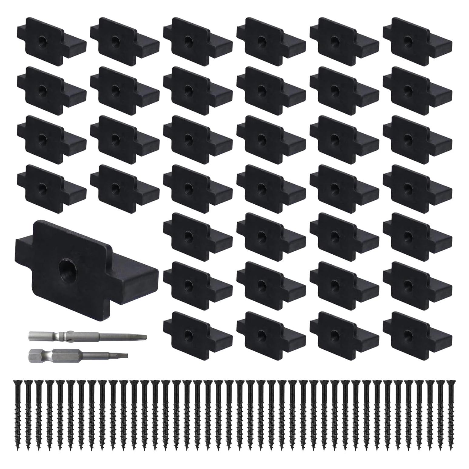 600 Sujetadores Ocultos para Decking Compuesto Sapiential Creation