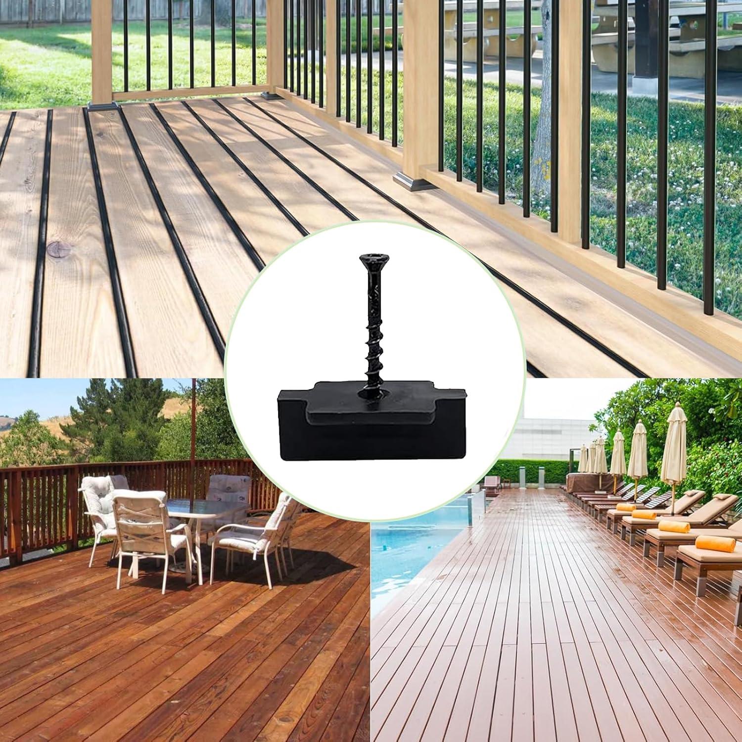 600 Sujetadores Ocultos para Decking Compuesto Sapiential Creation